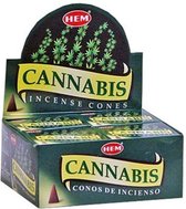 HEM Encens Cone Cannabis (12 paquets)