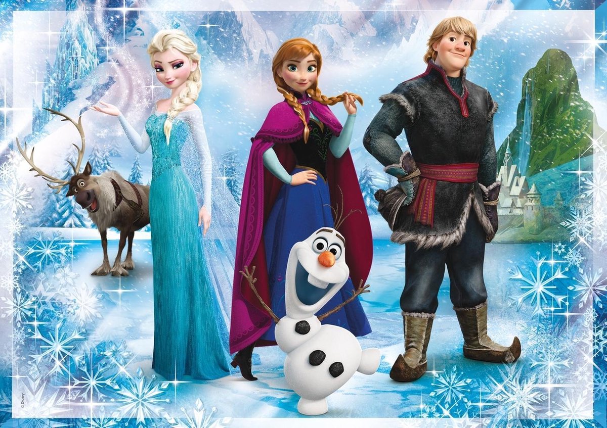 Puzzle app Frozen