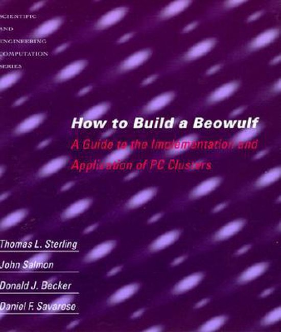 Boek 'How to Build a Beowulf', een gids voor de implementatie en toepassing van pc-clusters.