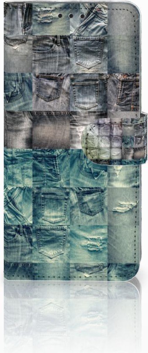Wallet Case met Pasjes Huawei P30 Pro Spijkerbroeken