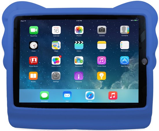 triatlon Gepolijst zag iPad Air 1, 2 Olifant - Kids hoesje/bumper voor kinderen BLAUW | bol.com