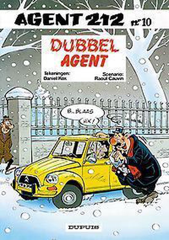Cover van het boek 'Agent 212 / 10. Dubbel Agent' van Daniel Kox