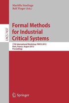 Formal Methods for Industrial Critical Systems