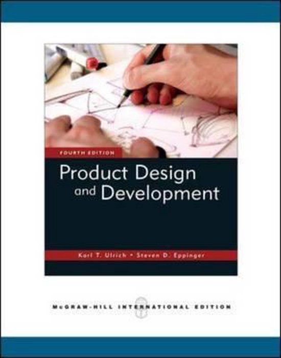 Product Design And Development - cover
