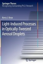 Light-Induced Processes in  Optically-Tweezed Aerosol Droplets