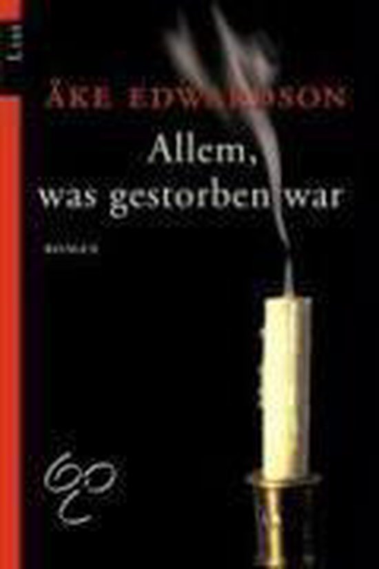 Allem, was gestorben war - cover