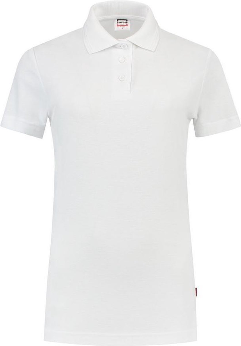 Tricorp Dames poloshirt - Casual - 201010 - Wit - maat S