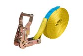 Eindloze Spanband 25 mm 1,5 ton 1M Zwart