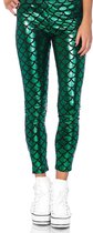 Zeemeermin legging voor vrouwen - Verkleedattribuut