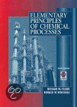 Elementary Principles of Chemical Processes [With CDROM]