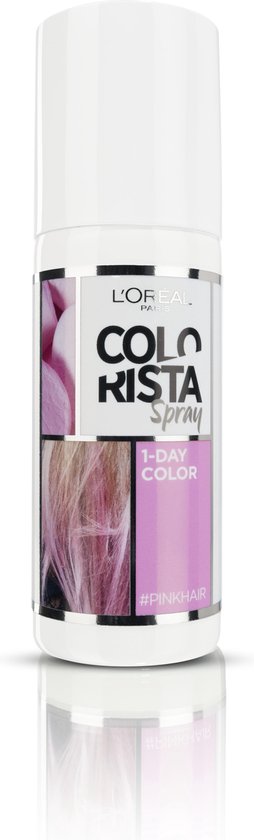 Colorista Spray Haarverf - Pink - 1 Dag Haarkleuring |