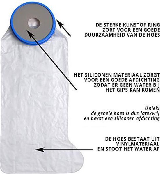 Seal Protect Douchehoes Volwassen Onderbeen - Seal protect