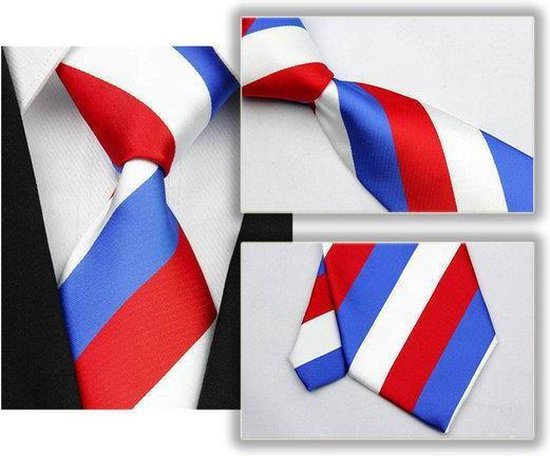 Stropdas – rood,wit & blauw- NL vlag | bol.com