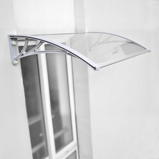 Onzichtbare Deurluifel transparante regendak,length