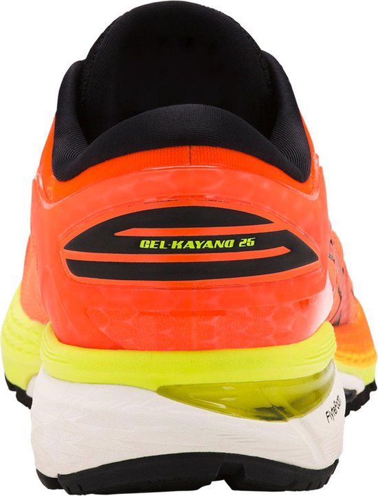 Asics Gel-Kayano 25 Sportschoenen - Maat 42 - Mannen - oranje/zwart/geel |  bol.com