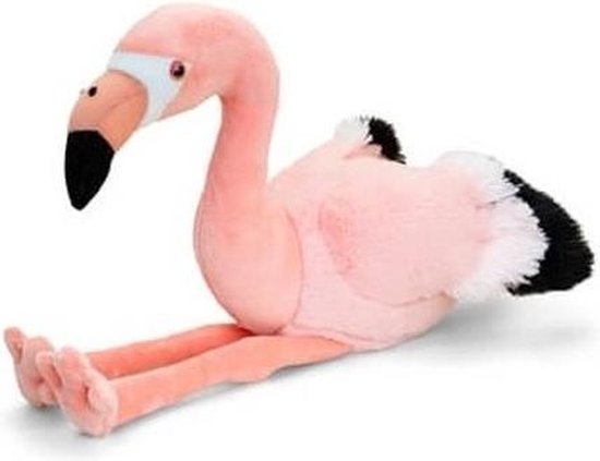 Keel Toys pluche flamingo knuffel 25 cm