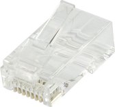 LogiLink MP0071 RJ-45 Transparant kabel-connector