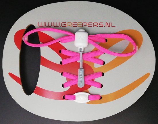 Voorgestrikte Greeper® sportveter roze