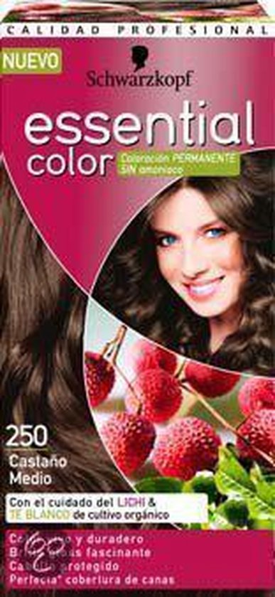 Schwarzkopf Essential Color - 250 Middenbruin | bol.com