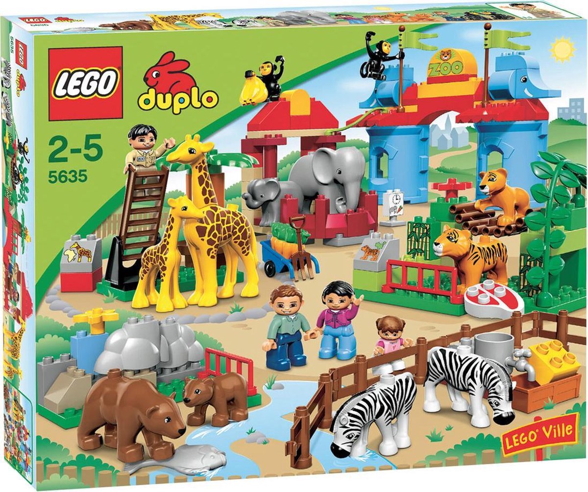 Verstikkend Egomania heks LEGO DUPLO Ville Grote Stadsdierentuin - 5635 | bol.com
