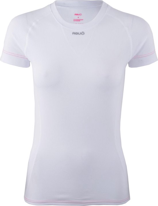 AGU SHIRT KORTE MOUW SECCO WIT DAMES | bol.com