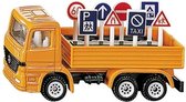 Siku vrachtwagen met houder - Oranje