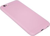 Roze siliconen hoesje Geschikt voor iPhone 6 / 6S