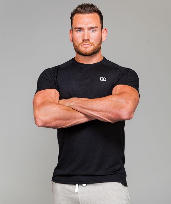 Marrald Black Series Sportshirt | - heren fitness crossfit