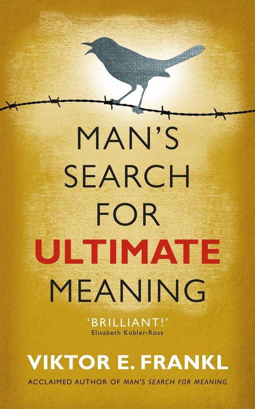 Man's Search for Ultimate Meaning - cover