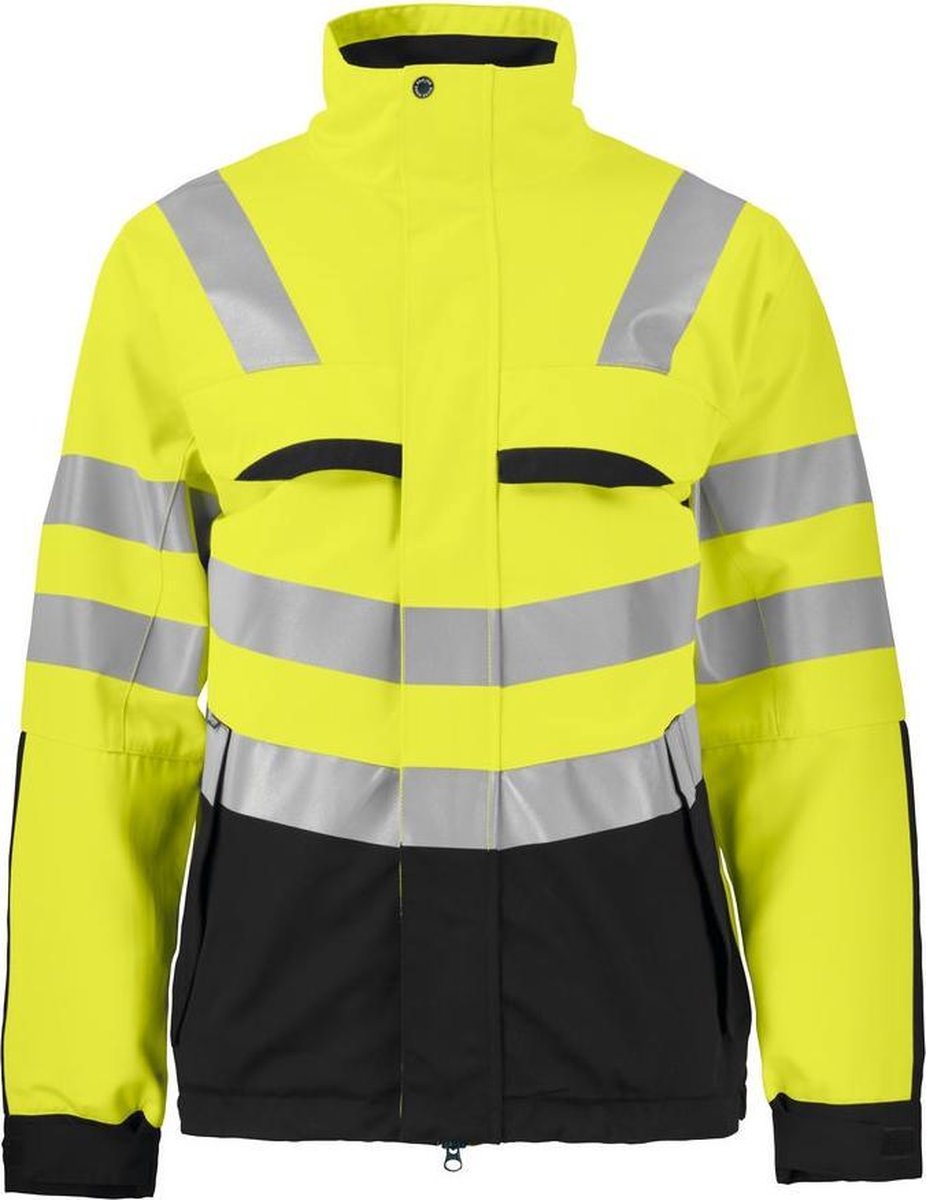 ProJob 6415 SIGNALISATIEJAS EN ISO 20471 KLASSE 3 646415 - Geel/Zwart - L