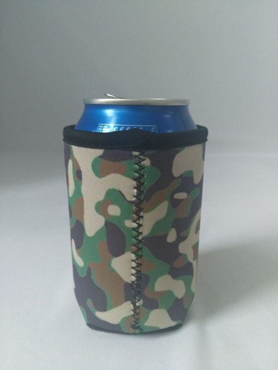 4 x Camouflage koelhoud blikjes hoes - bierblik hoesjes van AyeBar. — afbeelding 4