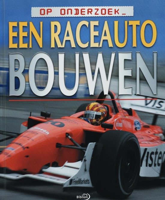 Cover van het boek 'Een race-auto bouwen'