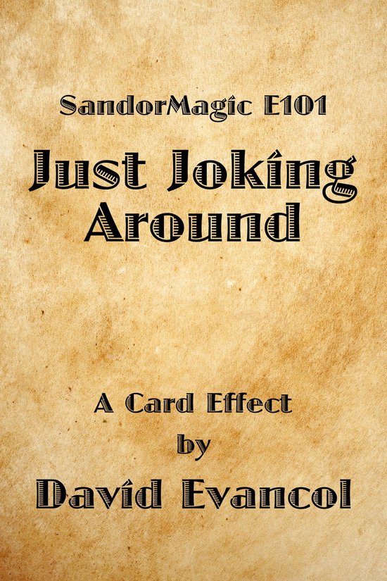 SandorMagic E101: Just Joking Around - cover