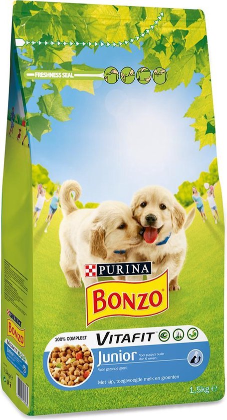 Bonzo Junior Kip - Hondenvoer 1,5 kg
