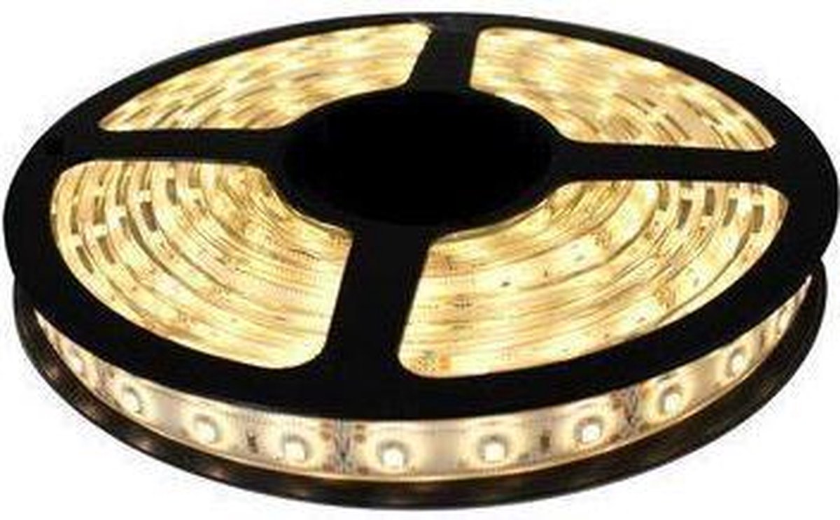 ABC-LED - Led strip - 5 m - Warm Wit 3528 - incl. adapter