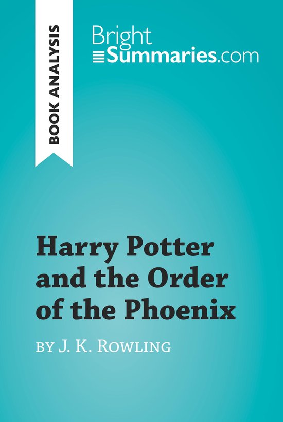 BrightSummaries.com - Harry Potter and the Order of the Phoe ... - cover