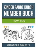 Kinder Farbe durch Number Buch