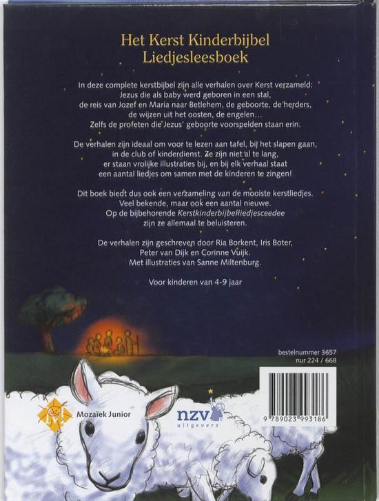 Het Kerstkinderbijbelliedjesboek, R. Borkent 9789023993186 Boeken bol
