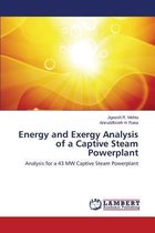 Energy and Exergy Analysis of a Captive Steam Powerplant