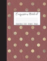 Gold Dot Composition Notebook College Ruled