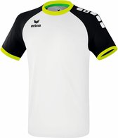 Erima Zenari 3.0 SS Shirt Heren  Sportshirt - Maat XL  - Mannen - wit/zwart/geel