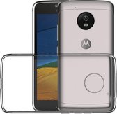 Transparant TPU siliconen case hoesje voor Motorola Moto G5 Plus