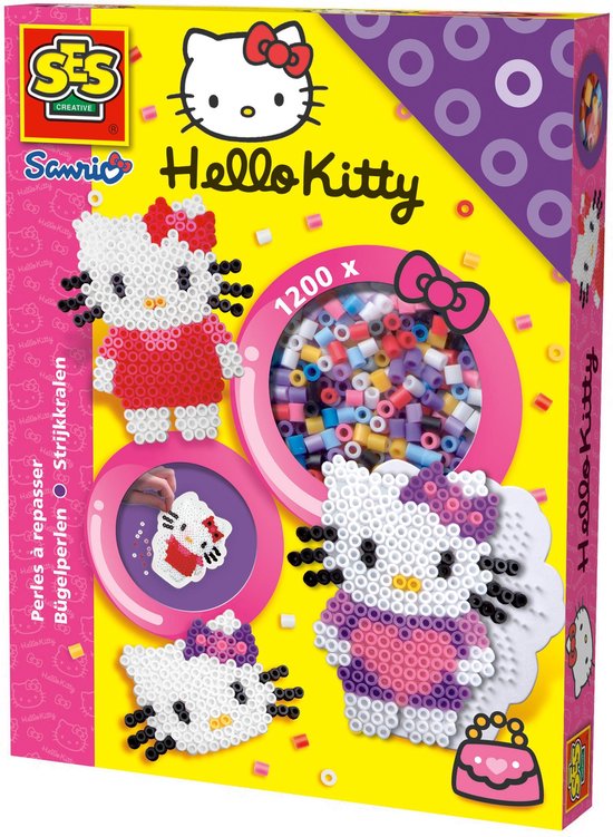 Ses Strijkkralen - Hello Kitty