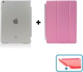 iPad Air 2 Smart Cover Hoes - inclusief Transparante achterkant – Roze