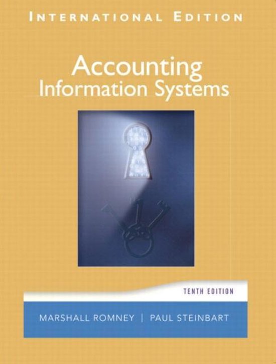Accounting Information Systems.