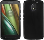 MP Case zwart back cover voor Motorola Moto E3 Achterkant/backcover