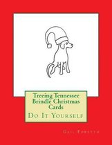 Treeing Tennessee Brindle Christmas Cards