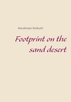 Footprints in the Sand Desert