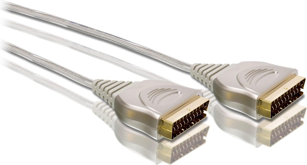 Philips SWV3602W 1,5 m Scart-kabel