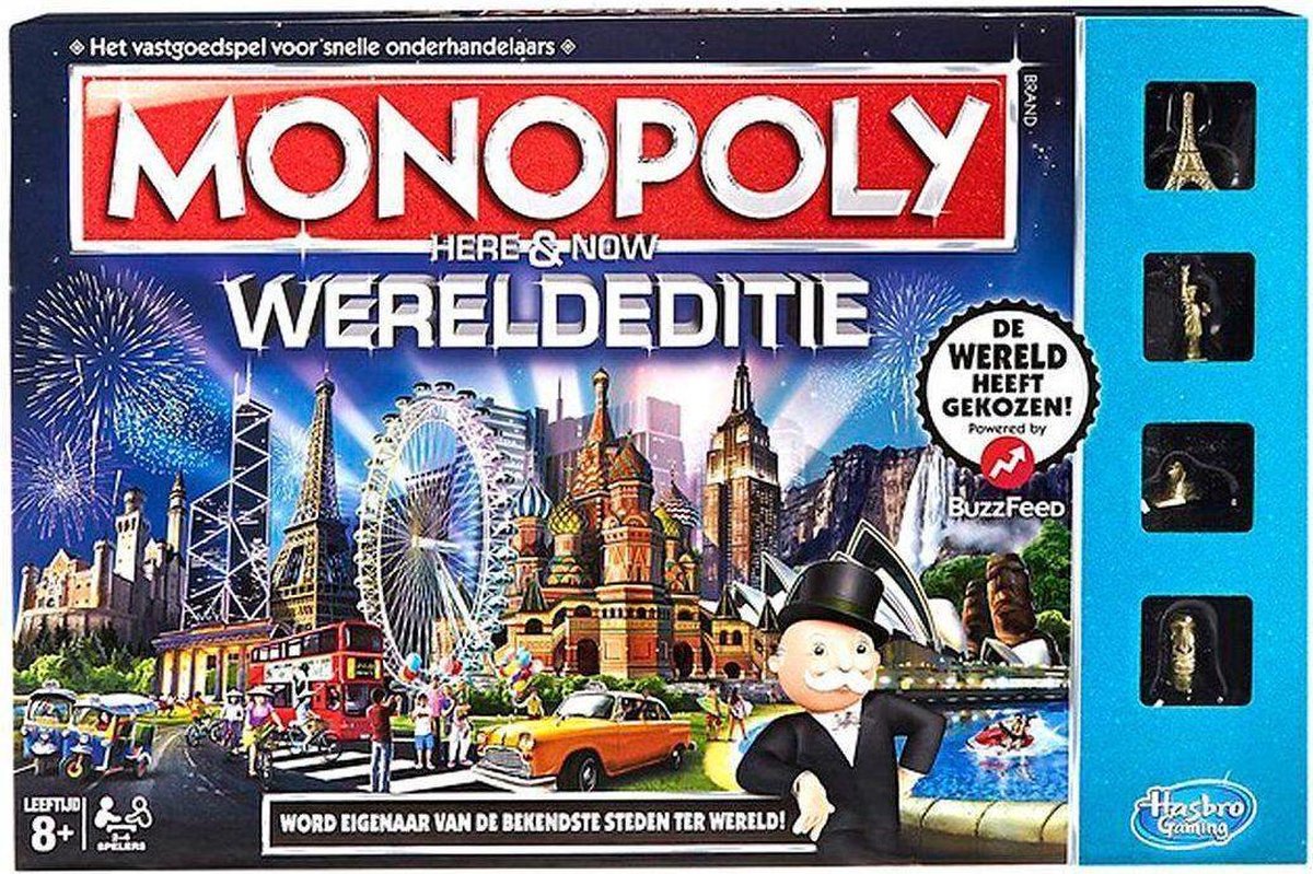Monopoly Wereld Bordspel | Games | bol.com